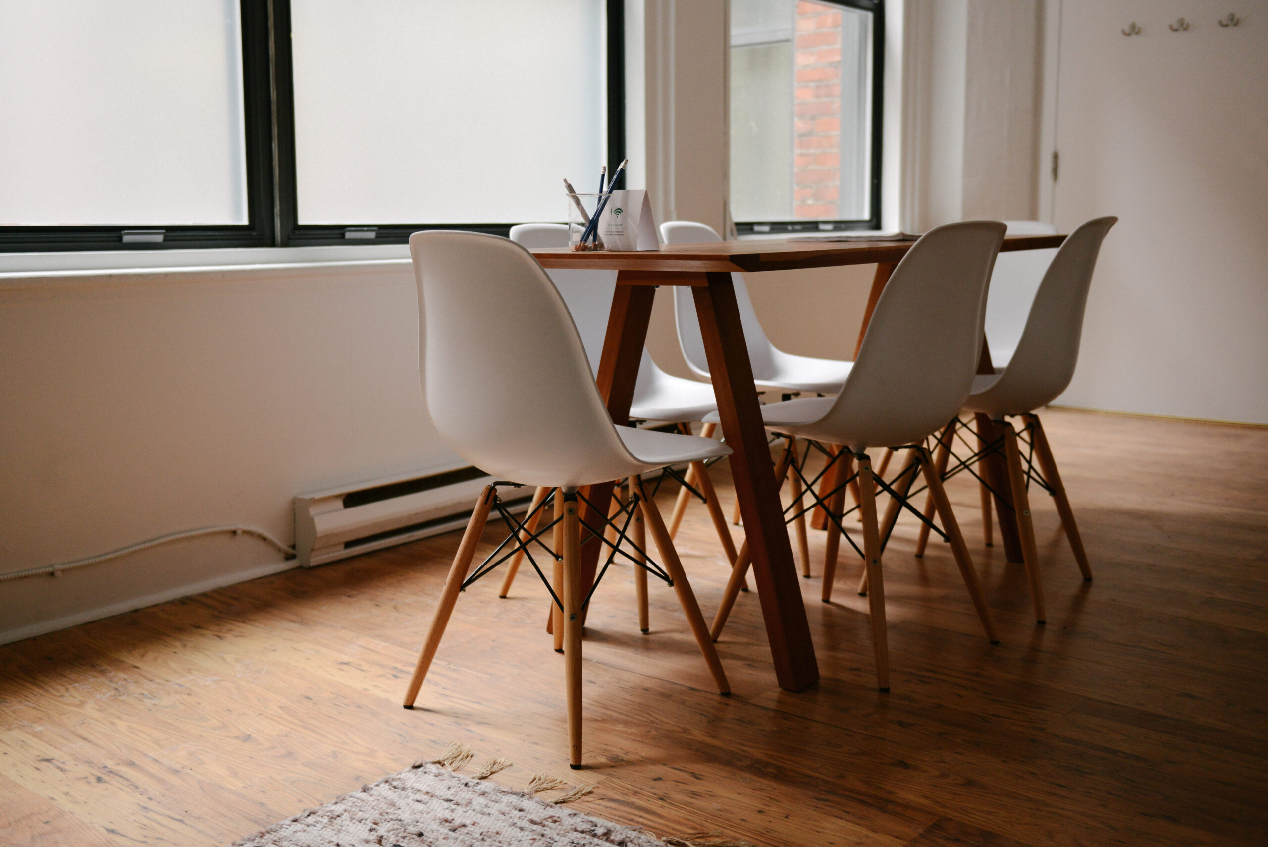 chairs in a meeting room (unsplash)